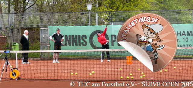 Tennis - Auschlagsfoto Nr. 3 - SERVE Open