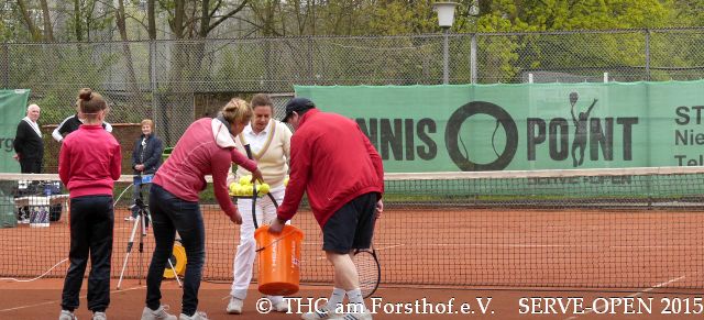 SERVE-OPEN 2014 bei Regen