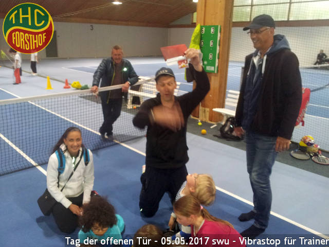 3d Tennisdämpfer Vibrastop - Sahar Kramper - Trainer Roland