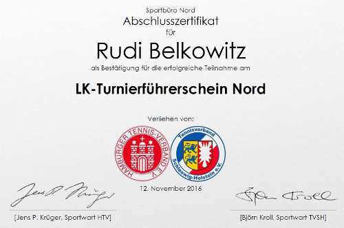 Belkowitz Rudi - LK Organisationsteam THC am Forsthof e.V.